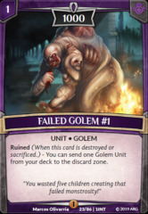 Failed Golem #1