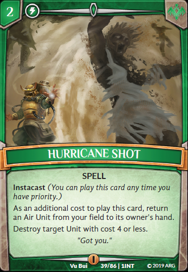 Hurricane Shot