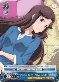 Pajama Party, Maya Tendo - RSL/S56-E070 - SR