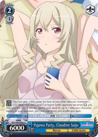 Pajama Party, Claudine Saijo - RSL/S56-E082 - U