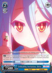 Unhealthy Invitation, Shiro - NGL/S58-TE17 - TD