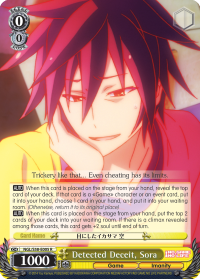 Detected Deceit, Sora - NGL/S58-E005 - R