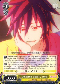 Detected Deceit, Sora - NGL/S58-E005 - R