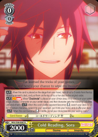 Cold Reading, Sora - NGL/S58-E007 - R