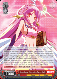 Knowledge Esteeming Race, Jibril - NGL/S58-E054 - R