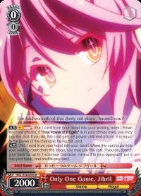 Only One Game, Jibril - NGL/S58-E055 - R