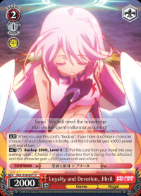 Loyalty and Devotion, Jibril - NGL/S58-E071 - C