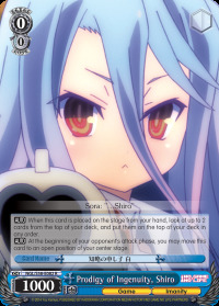 Prodigy of Ingenuity, Shiro - NGL/S58-E082 - SR