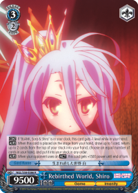 Rebirthed World, Shiro - NGL/S58-E086 - R