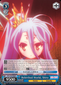Rebirthed World, Shiro - NGL/S58-E086 - R