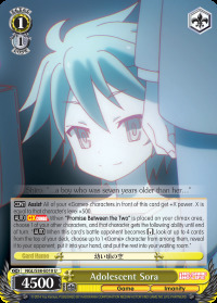Adolescent Sora - NGL/S58-E010 - U