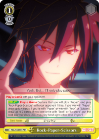 Rock-Paper-Scissors - NGL/S58-E017 - U