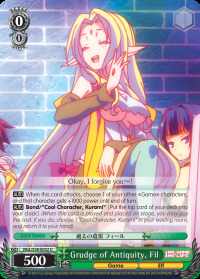 Grudge of Antiquity, Fil - NGL/S58-E032 - U
