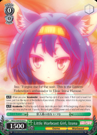 Little Warbeast Girl, Izuna - NGL/S58-E034 - U