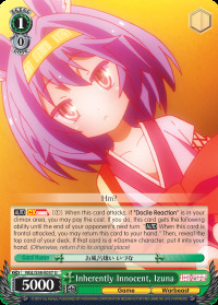 Inherently Innocent, Izuna - NGL/S58-E037 - U