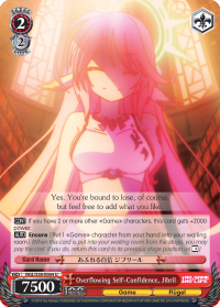 Overflowing Self-Confidence, Jibril - NGL/S58-E064 - U