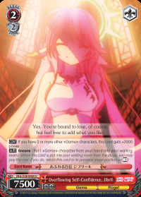 Overflowing Self-Confidence, Jibril - NGL/S58-E064 - U