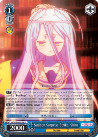 Sudden Surprise Strike, Shiro - NGL/S58-E089 - U
