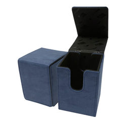 Ultra Pro - Alcove Flip Box - Suede Collection: Sapphire