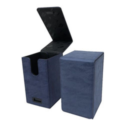 Ultra Pro - Alcove Tower Flip Box - Suede Collection: Sapphire