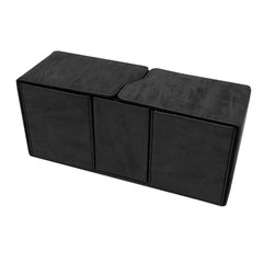 Ultra Pro - Alcove Vault Flip Box - Suede Collection: Jet