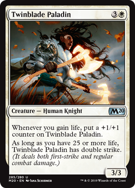 Twinblade Paladin - Planeswalker Deck Exclusive