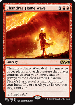 Chandras Flame Wave - Planeswalker Deck Exclusive