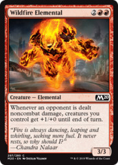 Wildfire Elemental - Planeswalker Deck Exclusive