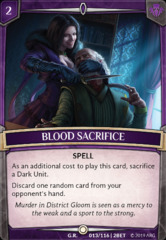 Blood Sacrifice - Foil