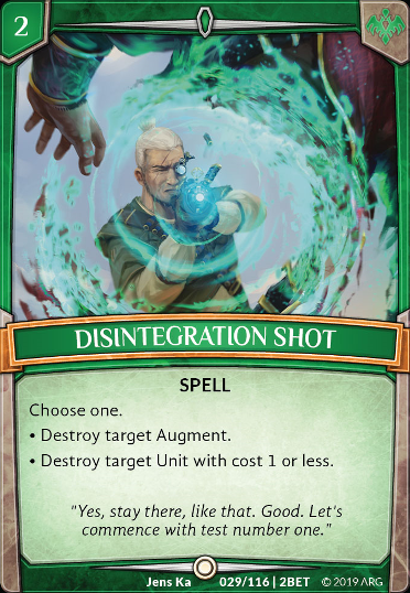 Disintegration Shot - Foil