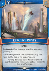 Reactive Runes - Foil