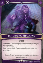 Returning Shadows - Foil