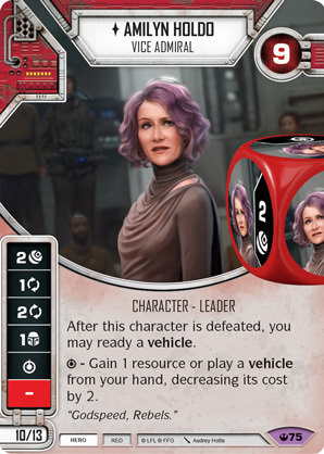 Amilyn Holdo - Vice Admiral
