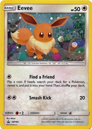 Eevee - SM184 - SM Black Star Promos