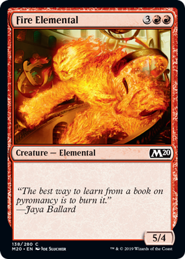 Fire Elemental - Foil