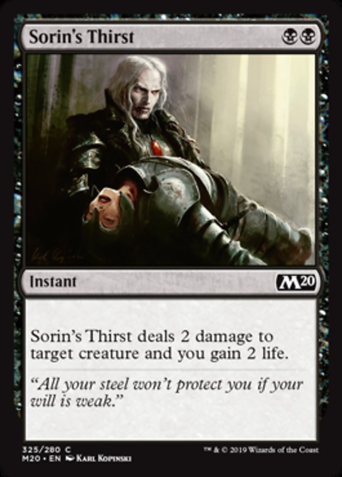 Sorins Thirst - Planeswalker Deck Exclusive