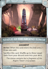 Statue at the Argent Tower - Foil