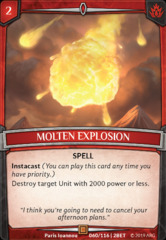 Molten Explosion