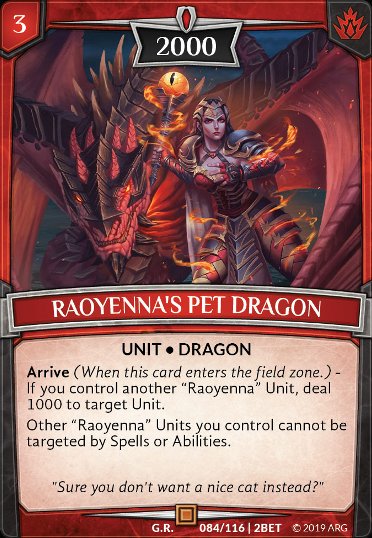 Raoyennas Pet Dragon