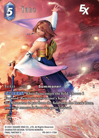 Yuna EX - PR-041/1-176H - Foil