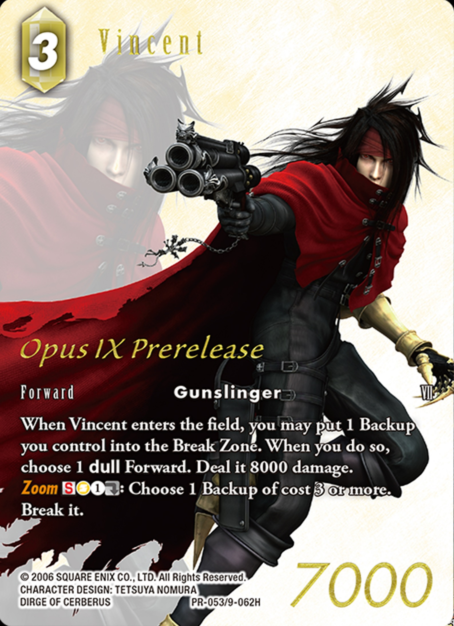 Vincent - PR-053/9-062H - Prerelease Promo