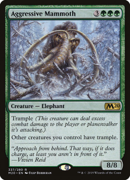 Aggressive Mammoth - Welcome Deck Exclusive