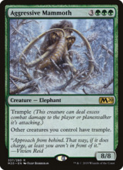 Aggressive Mammoth - Planeswalker Deck