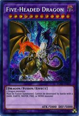 Five-Headed Dragon - BLHR-EN000 - Secret Rare - 1st Edition