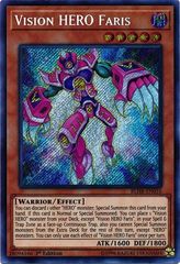 Vision HERO Faris - BLHR-EN010 - Secret Rare - 1st Edition