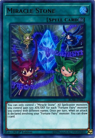 Miracle Stone - BLHR-EN021 - Ultra Rare - 1st Edition