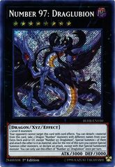 Number 97: Draglubion - BLHR-EN030 - Secret Rare - 1st Edition