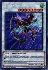 Battlewasp - Hama the Conquering Bow - BLHR-EN038 - Secret Rare - 1st Edition