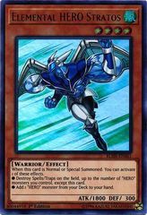 Elemental HERO Stratos - BLHR-EN061 - Ultra Rare - 1st Edition