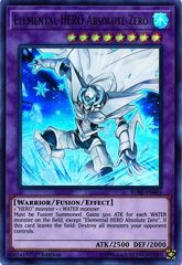 Elemental HERO Absolute Zero - BLHR-EN065 - Ultra Rare - 1st Edition